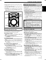 Предварительный просмотр 19 страницы Pioneer CDJ-400 - Cd/Media Player Operating Instructions Manual