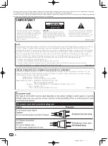 Предварительный просмотр 2 страницы Pioneer CDJ-850 Operating Instructions Manual