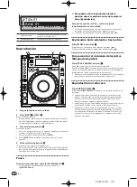 Preview for 48 page of Pioneer CDJ-850 Operating Instructions Manual