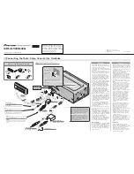 Preview for 1 page of Pioneer CDX-FM1287 - CD Changer Installation Manual