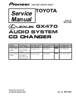 Pioneer CDX-M8027ZT/E Service Manual предпросмотр