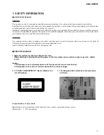 Preview for 3 page of Pioneer CDX-P1270 Service Repair Training