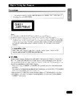 Предварительный просмотр 3 страницы Pioneer CDX-P2050VS Operation Manual