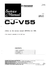 Preview for 77 page of Pioneer CJ-V55 Service Manual