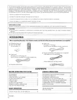 Предварительный просмотр 2 страницы Pioneer CLD-110KVT Operating Instructions Manual