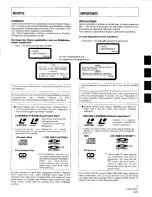 Предварительный просмотр 3 страницы Pioneer CLD-1750 Operating Instructions Manual