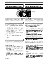 Предварительный просмотр 24 страницы Pioneer CMX-3000 Operating Instructions Manual