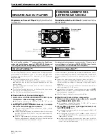 Предварительный просмотр 50 страницы Pioneer CMX-3000 Operating Instructions Manual