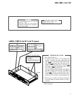 Предварительный просмотр 3 страницы Pioneer CMX-5000 Service Manual