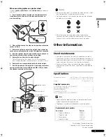 Предварительный просмотр 3 страницы Pioneer CP-4EX Operating Instructions Manual