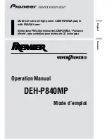 Preview for 1 page of Pioneer CRD3569-A Operation Manual