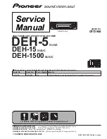 Preview for 1 page of Pioneer CRD3664 Service Manual