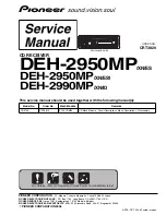 Pioneer CRT3820 Service Manual preview