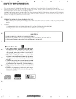 Предварительный просмотр 2 страницы Pioneer CRT3820 Service Manual