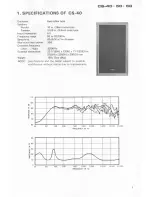 Предварительный просмотр 2 страницы Pioneer CS-40 Service Manual