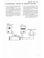 Предварительный просмотр 4 страницы Pioneer CS-40 Service Manual