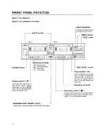 Preview for 4 page of Pioneer CT-1060W Operating Instructions Manual