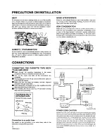 Preview for 2 page of Pioneer CT-113 Operating Instructions Manual