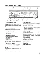 Preview for 3 page of Pioneer CT-113 Operating Instructions Manual