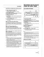 Preview for 17 page of Pioneer CT-41 Operating Instructions Manual