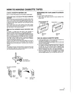 Preview for 5 page of Pioneer CT-656 Operating Instructions Manual