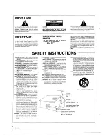 Preview for 2 page of Pioneer CT-757 Operating Instructions Manual