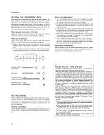 Предварительный просмотр 8 страницы Pioneer CT-930 Operating Instructions Manual