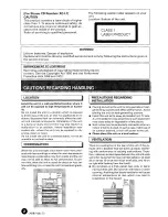 Preview for 2 page of Pioneer CT-L7 Operating Instructions Manual
