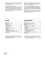 Предварительный просмотр 2 страницы Pioneer CT-S250 Operating Instructions Manual