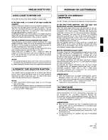 Предварительный просмотр 5 страницы Pioneer CT-S250 Operating Instructions Manual