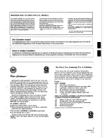 Preview for 3 page of Pioneer CT-S410 Operating Instructions Manual