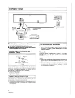 Предварительный просмотр 4 страницы Pioneer CT-S509R Operating Instructions Manual