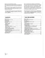 Preview for 2 page of Pioneer CT-S670D Operating Instructions Manual