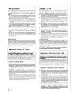 Preview for 4 page of Pioneer CT-S670D Operating Instructions Manual