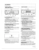 Preview for 11 page of Pioneer CT-W402R Operating Instructions Manual