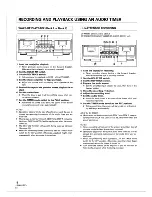 Preview for 18 page of Pioneer CT-W402R Operating Instructions Manual