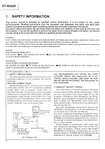 Preview for 2 page of Pioneer CT-W404R Service Manual