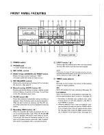 Preview for 5 page of Pioneer CT-W510 Operating Instructions Manual