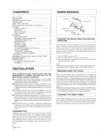 Preview for 4 page of Pioneer CT- W601R Operating Instructions Manual