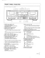 Preview for 7 page of Pioneer CT- W601R Operating Instructions Manual