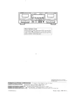 Preview for 24 page of Pioneer CT- W601R Operating Instructions Manual