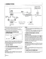 Preview for 6 page of Pioneer CT-W604RS Operating Instructions Manual