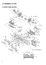 Preview for 6 page of Pioneer CT-W806DR Service Manual