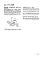 Preview for 17 page of Pioneer CT-W910R Operating Instructions Manual