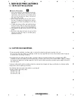 Предварительный просмотр 5 страницы Pioneer CX-3195 Service Manual