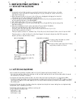 Предварительный просмотр 5 страницы Pioneer CX-3287 Service Manual