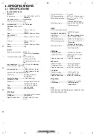 Предварительный просмотр 6 страницы Pioneer CX-3287 Service Manual