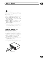 Предварительный просмотр 7 страницы Pioneer D812K - AV Receiver - 5.1 Channel Operating Instructions Manual