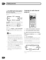 Предварительный просмотр 38 страницы Pioneer D812K - AV Receiver - 5.1 Channel Operating Instructions Manual