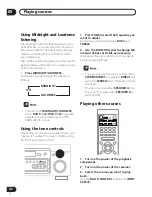 Предварительный просмотр 42 страницы Pioneer D812K - AV Receiver - 5.1 Channel Operating Instructions Manual